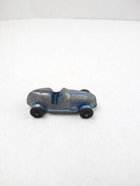 Vintage Tootsietoy Offenhauser Race Car No 3 Blue Diecast USA 3.5 Inch